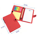 Kraft Sticky Notebook with Pen