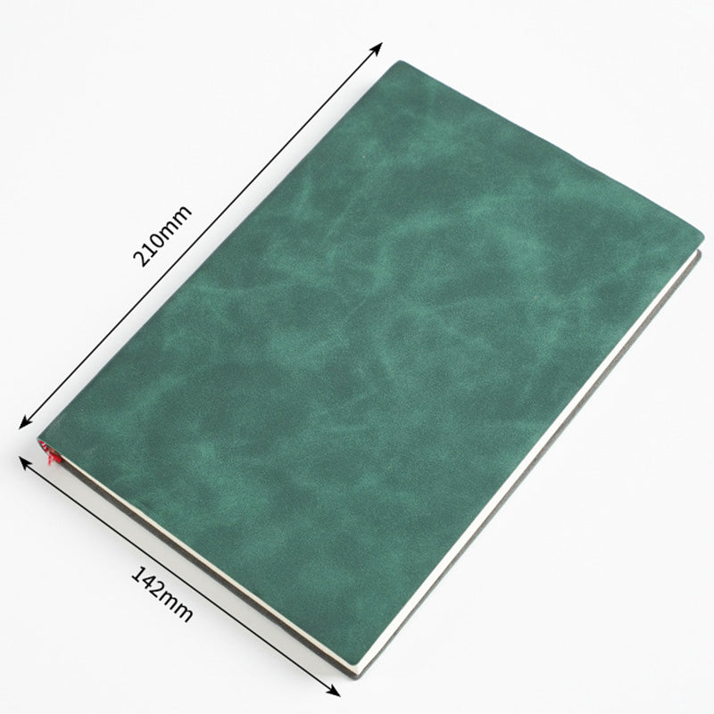 Functional A5 PU Leather Executive Notebook with Strap