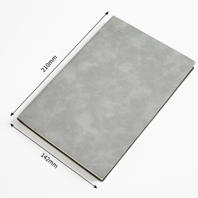 Functional A5 PU Leather Executive Notebook with Strap