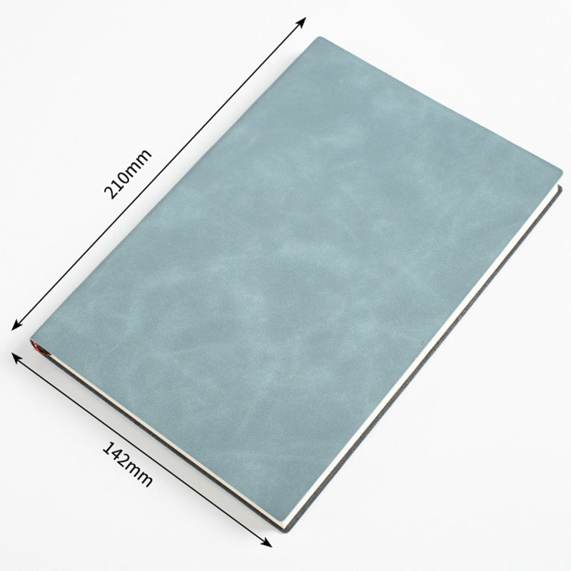 Functional A5 PU Leather Executive Notebook with Strap