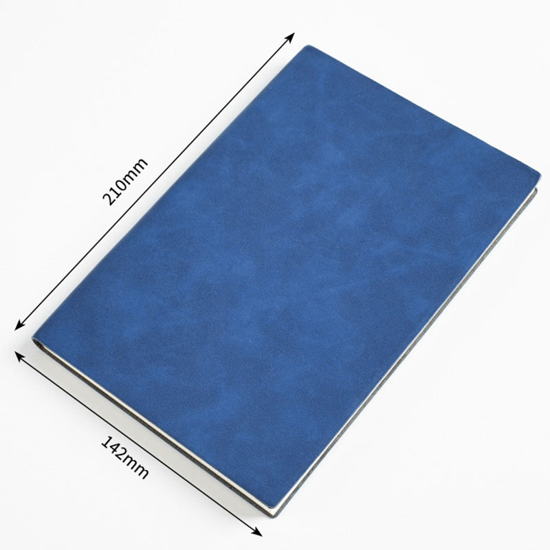 Functional A5 PU Leather Executive Notebook with Strap