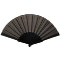 Folding Fabric Fan with Plastic Handle