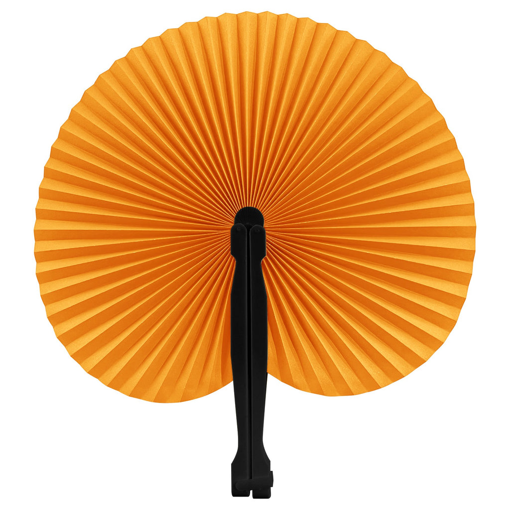 Round Full-Color Folding Paper Hand Fan