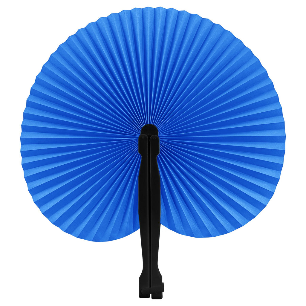 Round Full-Color Folding Paper Hand Fan
