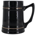 20 oz Ceramic Dishwasher-Safe Beer Stein Mug with Handle