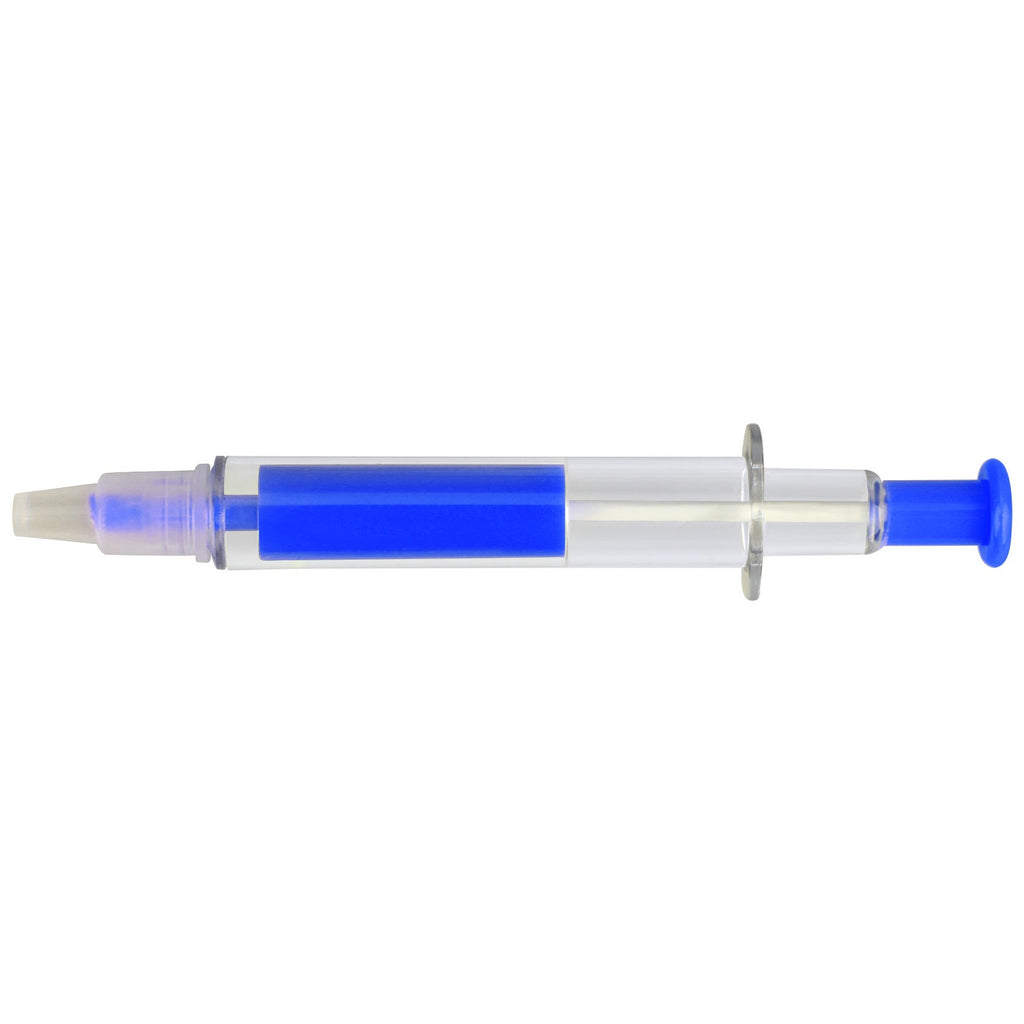 Highlighter and Syringe-Shaped Pen Combo Marker
