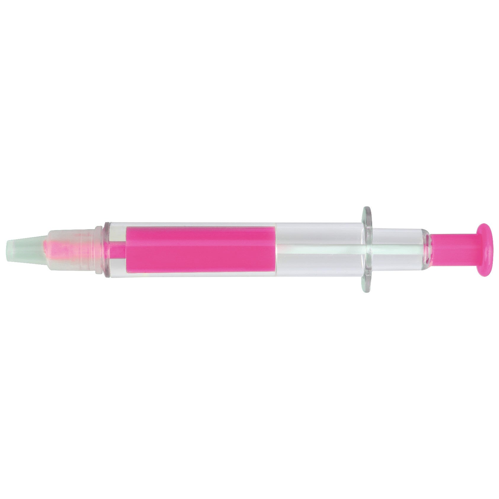 Highlighter and Syringe-Shaped Pen Combo Marker