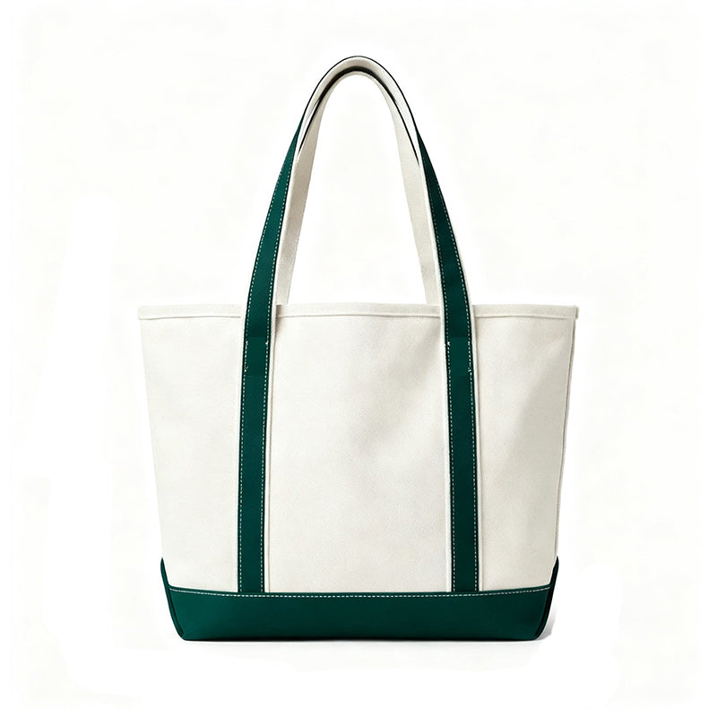 Boat Tote with Zipper
