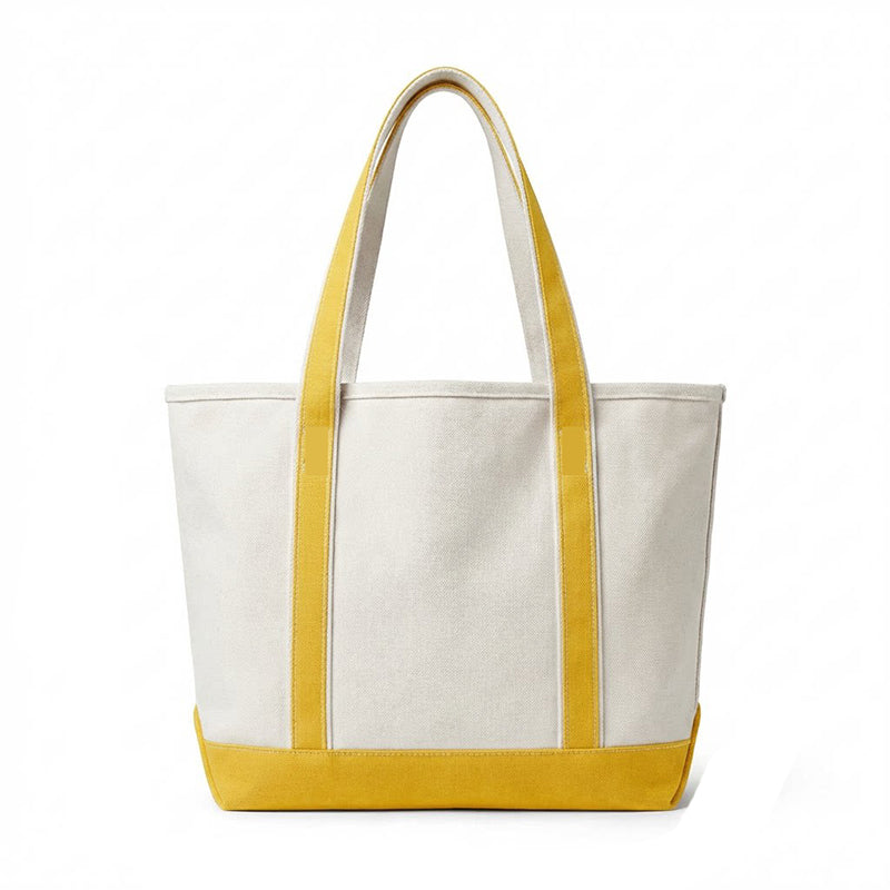 Boat Tote with Zipper