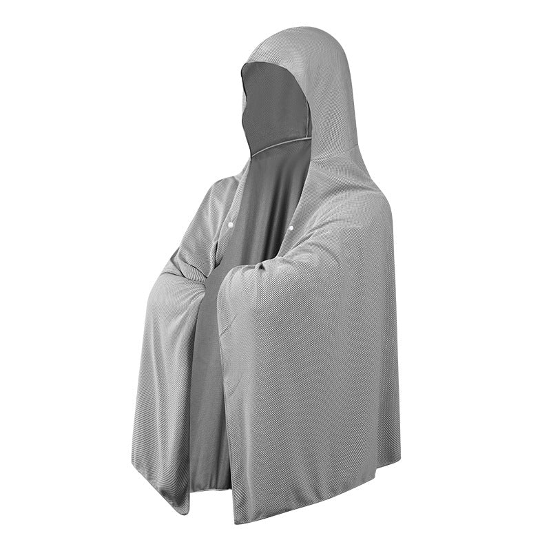 Long Hooded Cooling Towel for Sun Protection