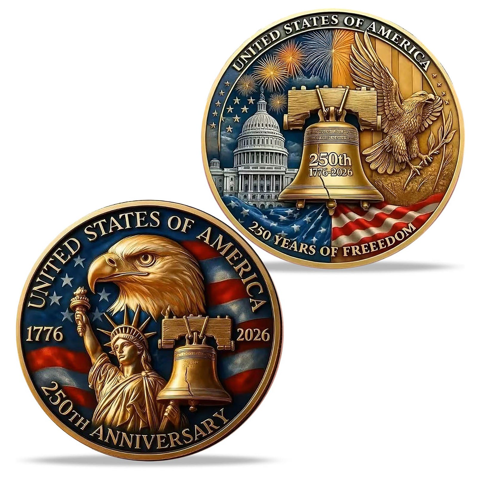 United States 250th Anniversary Commemorative Coin