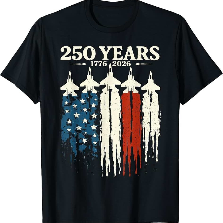 Short-Sleeve T-Shirt for 2026 American Independence Day