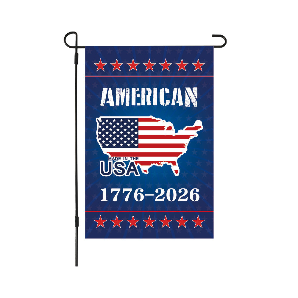 Double-Sided America 250 Anniversary Garden Banner (12" x 18")
