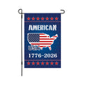 Double-Sided America 250 Anniversary Garden Banner (12" x 18")