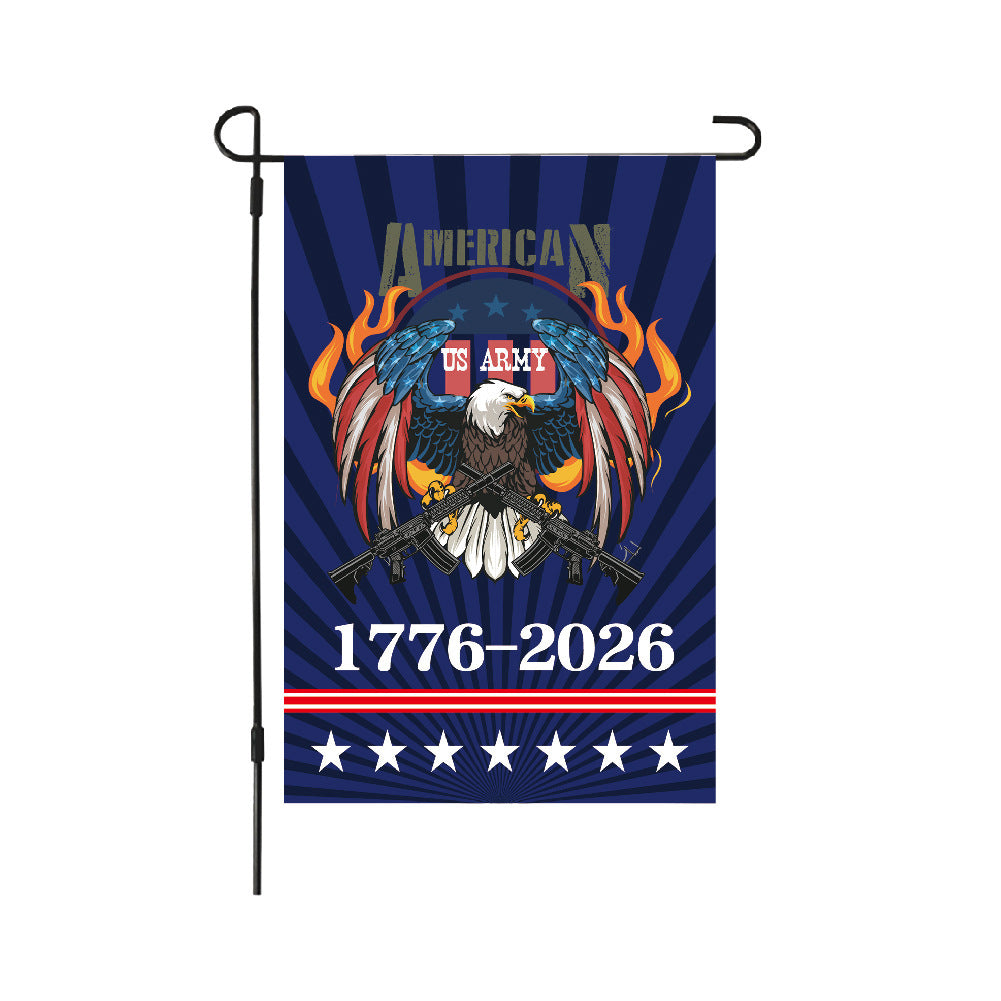 Double-Sided America 250 Anniversary Garden Banner (12" x 18")