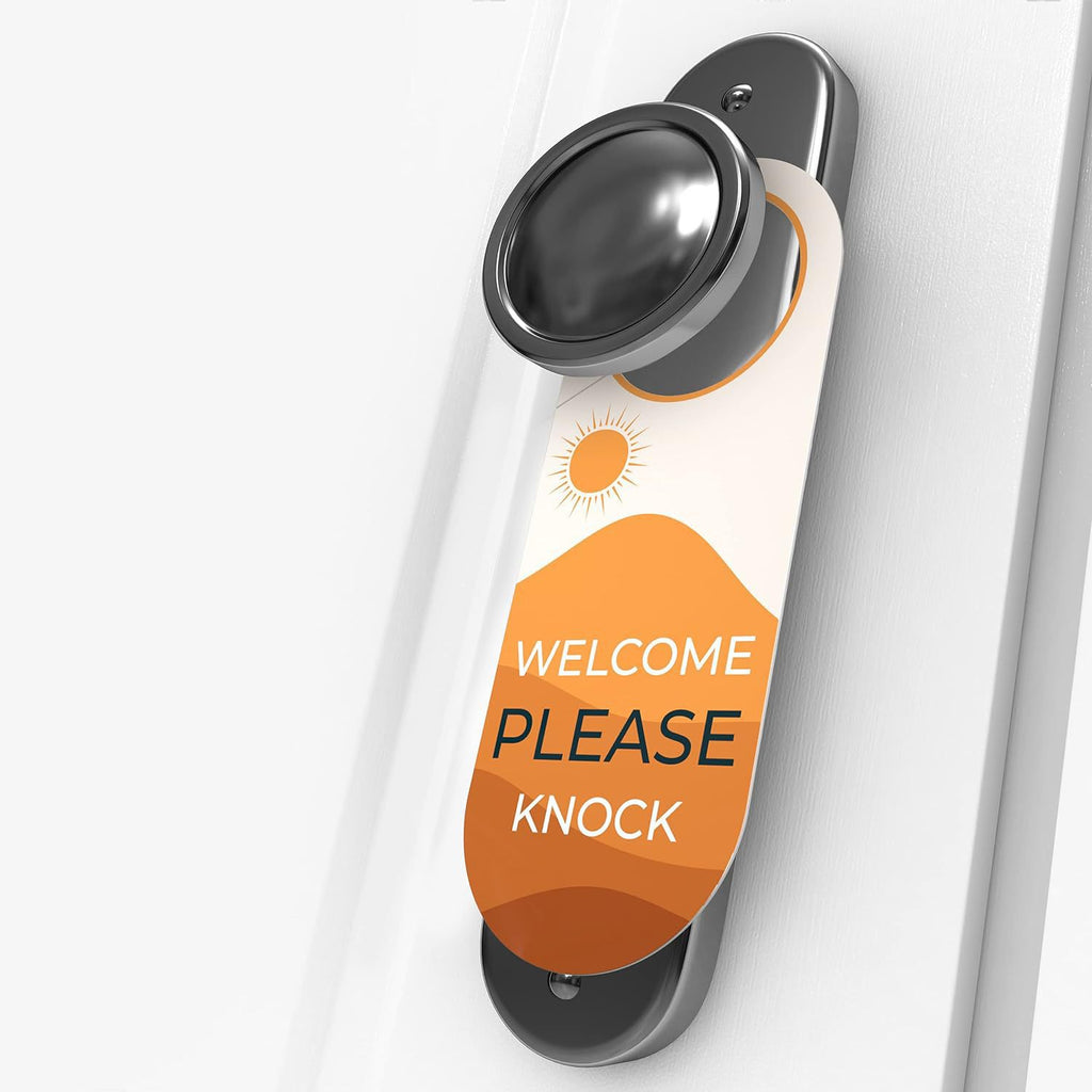 Double-Sided Door Hanger Sign