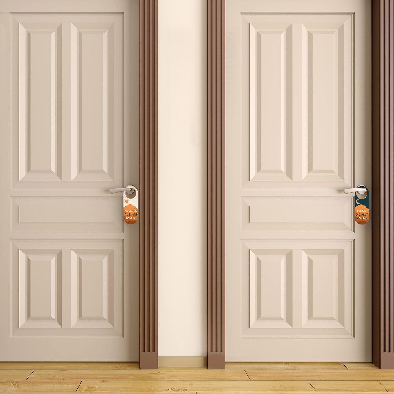 Double-Sided Door Hanger Sign