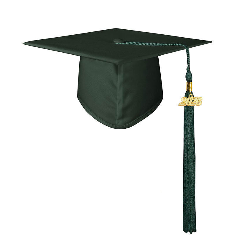 Graduation Cap with Tassel, 2025-2026 Year Charm