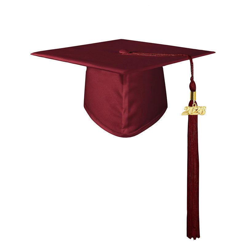 Graduation Cap with Tassel, 2025-2026 Year Charm