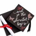 Unisex University Bachelor Graduation Cap with Tassel