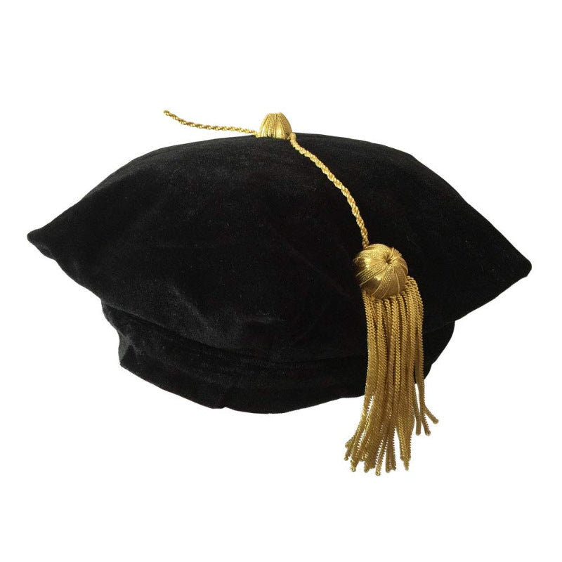 Unisex Velvet Doctoral Graduation Tam