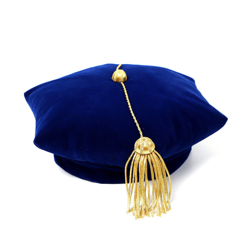 Unisex Velvet Doctoral Graduation Tam