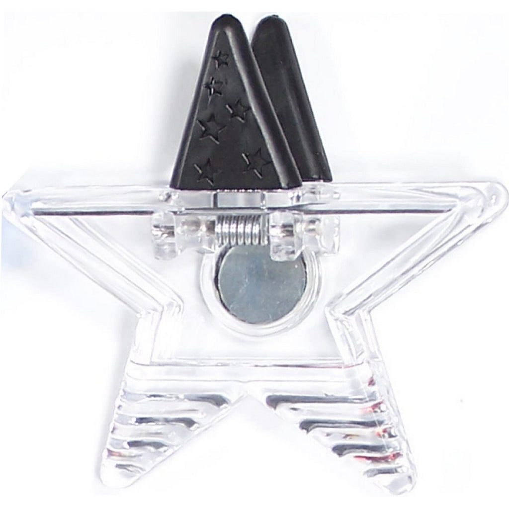 Jumbo Star Magnetic Memo Clip with Strong Grip